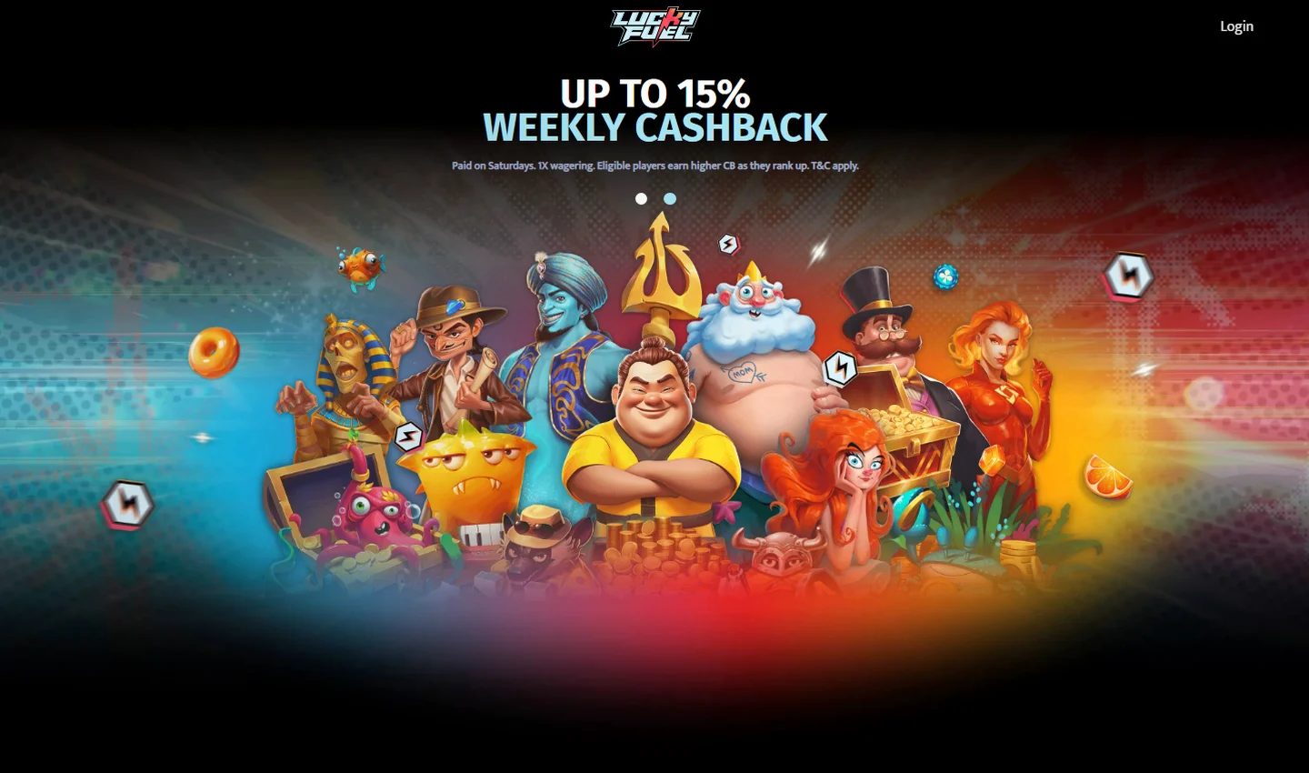 Lucky Fuel — 100% upp till 400 €